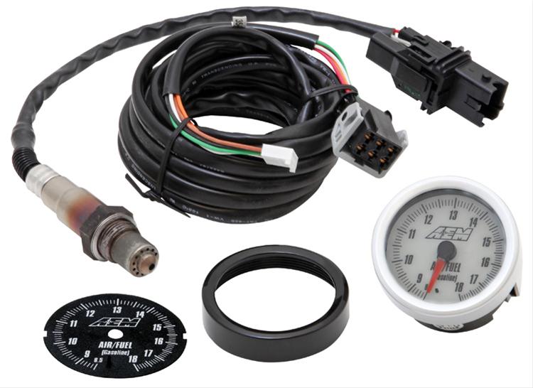 AEM Electronics Analog Wideband Air/Fuel UEGO Gauge Kit - Click Image to Close